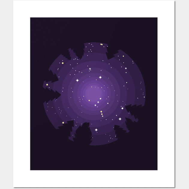 Orion Constellation Wall Art by lanaxxart